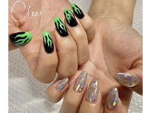 クリア(Clear)/個性派アシメネイル