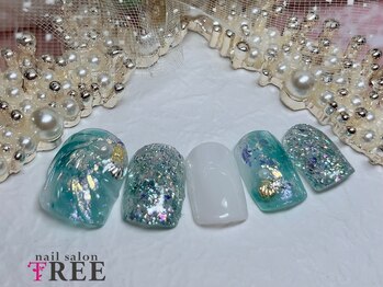 ネイルサロン トゥリー(TREE)/フットトレンド定額コース¥8800