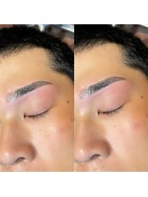 ビューステージ アイブロウサロン 博多/メンズ★ストレート眉