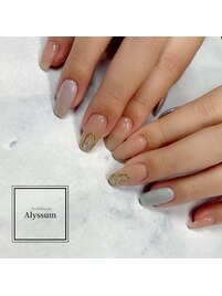 ちぐはぐネイル