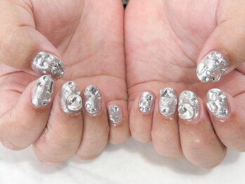 テラス(TERRACE)/キラキラゴージャスネイル