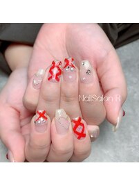 チェックネイル