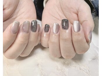 アオネイル(青桜 ao_nail_)/《人気No.1》マグネットネイル