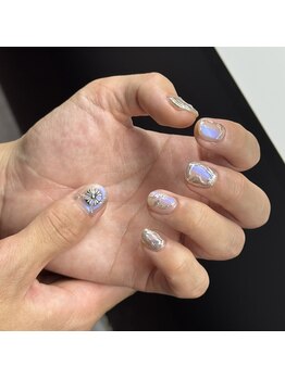 ナンバーテン(ct.No.10)/nail design by Fuzuki.