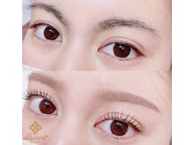 アリュージョン 京都駅前店/眉スタイリング×まつげパーマ