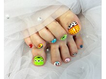 ミユビ(m-Ub)の雰囲気（カラフルキャラクターデザイン）