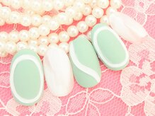 ネイルズガッシュ 武蔵小山店(NAILsGUSH)/＊ぷっくりニュアンス＊