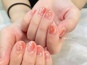 ネイルサロン イントゥ(into_)/ニュアンス　定額　シンプル　