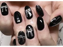 アルーシェ 平井(Alushe)/大人可愛いブラック×シルバー