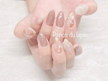 ルポ ドゥ ラパン(Repos du lapin)/お客様お持込みネイル☆