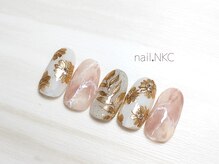 NKC/ミラーひまわりネイル
