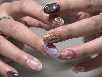 ヨンネイル 代々木上原(4 nail)の写真/理想の色づくりに定評あり◎こだわり抜きたい女性のための、プライベートネイルサロン！
