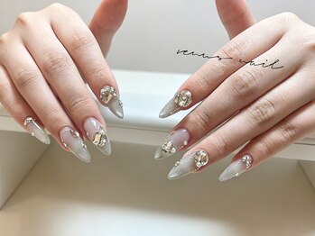 ヴィーナスネイル(Venus Nail)/長さ出し持ち込みデザイン