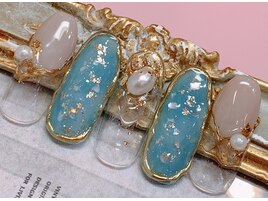 ミラー囲みネイル☆