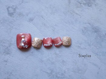 シンプリー ネイルアンドアイラッシュ 祖師谷大蔵店(Simpliee Nail&Eyelash)/フットネイル