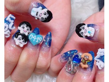 ネイルサロン ネイルズゴーゴー 渋谷店(NAILSGOGO)/ジャニヲタネイル