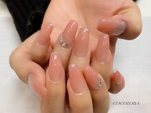 ココロバ ネイルアンドビューティーサロン(COCOLOBA)/シンプルピンクネイル☆
