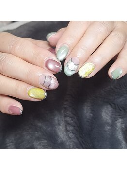 リベルタネイル(Liberta Nail)/マグネットデザイン