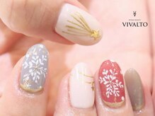 ワールド ビューティ ヴィヴァルト 宝塚店(WORLD BEAUTY VIVALTO)/マグネット/冬ネイル