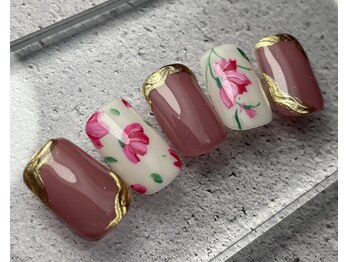 アートネイル/春定額デザイン