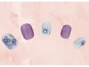 エクラン 元住吉/紫陽花デザイン