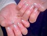 《ＯＰＥＮ記念》期間限定《hand》kirakira°・ガラスフレンチ・°　　¥8,000