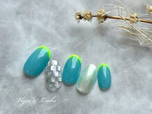 ヴィガー アンド ルックス 白金 目黒(Vigor&Looks)/夏ネイル　蛍光