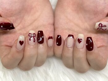 ビアンカ 浦和西口店(Bianca)/ボルドーネイル/9000