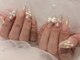 シェルネイル(SHELL NAIL)の写真/【ジェルコ-ス料金+8000円スカルプでご案内可能◎】TIPオ-バ-レイで強度も◎小爪さんでも品よく輝く指先へ