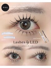 パティオアイラッシュ(Patio eyelash)/LEDエクパ100本/下マツエク40本