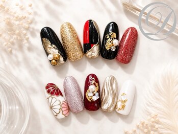ディーネイル 池袋(D-nail)の写真/池袋駅西口徒歩3分■HANDもFOOTもオフ込￥3900~!■選べるデザイン250種以上!選べるカラ-200色以上!
