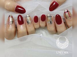 ゴールドニュアンス定額デザイン