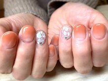 アミュリー ネイル アトリエ(Amury nail atelier)/シェル クリアネイル ブライダル