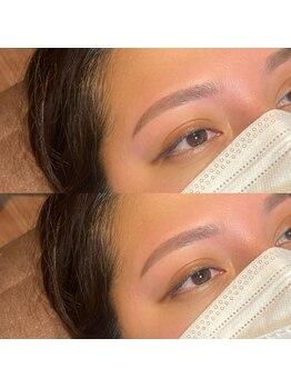 ビューステージ アイブロウサロン 博多/ナチュラルアーチ眉♪