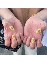 シュシュ(chouchou)/ひまわりネイル