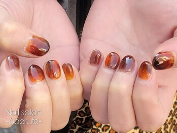 ソエルテ(soerute)/べっ甲ネイル