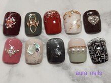 アウラネイルズ(aura nails)/●フットジェル￥８，８００