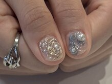 ファンクションネイルズ 表参道 原宿(FUNCTION NAILS)/パール インクネイル