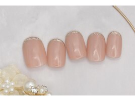 5000円 　ワンカラー ラメライン