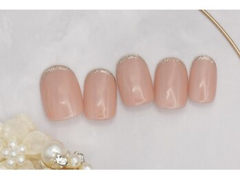 プリッシュ 上野店(prish)/5000円 　ワンカラー ラメライン