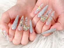 ビューティーライン 湘南台店(BEAUTY LINE)/スカルプ☆持ち込みアート6本