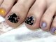 オシイロネイル(Oshiiro Nail)の写真/【大好きな推しキャラをフットネイルに！】手描きモチーフや概念カラーで、自分だけの秘密の足元に…★