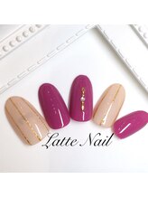 ラテネイル(Latte Nail)/大人デザイン