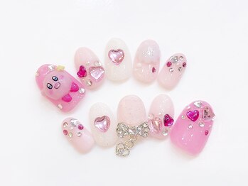 ネイルコレクション ピンク(Nail Collection Pink)/オーダーチップ放題+キャラ追加