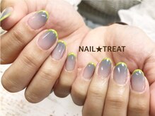 ネイルトリート 茨木駅前店(NAIL TREAT)/イエロースキニ―☆