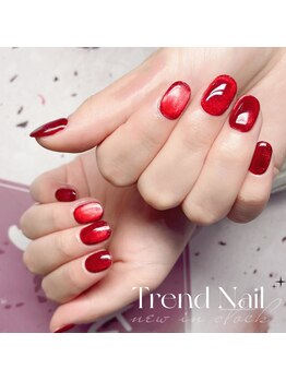 トレンドネイルスタジオ(Trend Nail Studio)/躍動感のある海外マグネット