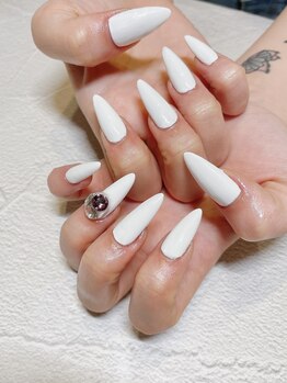 アトリエ グリッター(atelier glitter)/ロングスカルプネイル