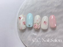 シーシーネイルサロン 池袋(C.C.Nail salon)/No.8 new design A　￥7800/75分