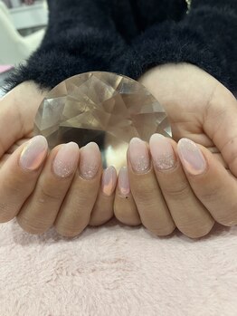 チェリーブロッサム(A CHERRY BLOSSOM)/オーロラパウダーラメネイル