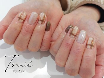 ティーネイル/チェックデザイン